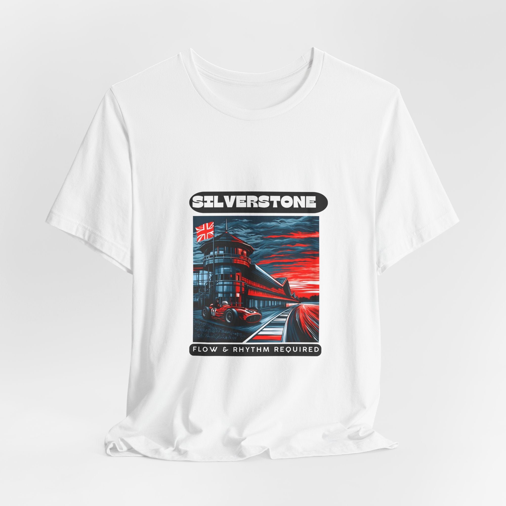 Silverstone Grand Prix T-Shirt | Rhythm & Flow Required | Classic Tee