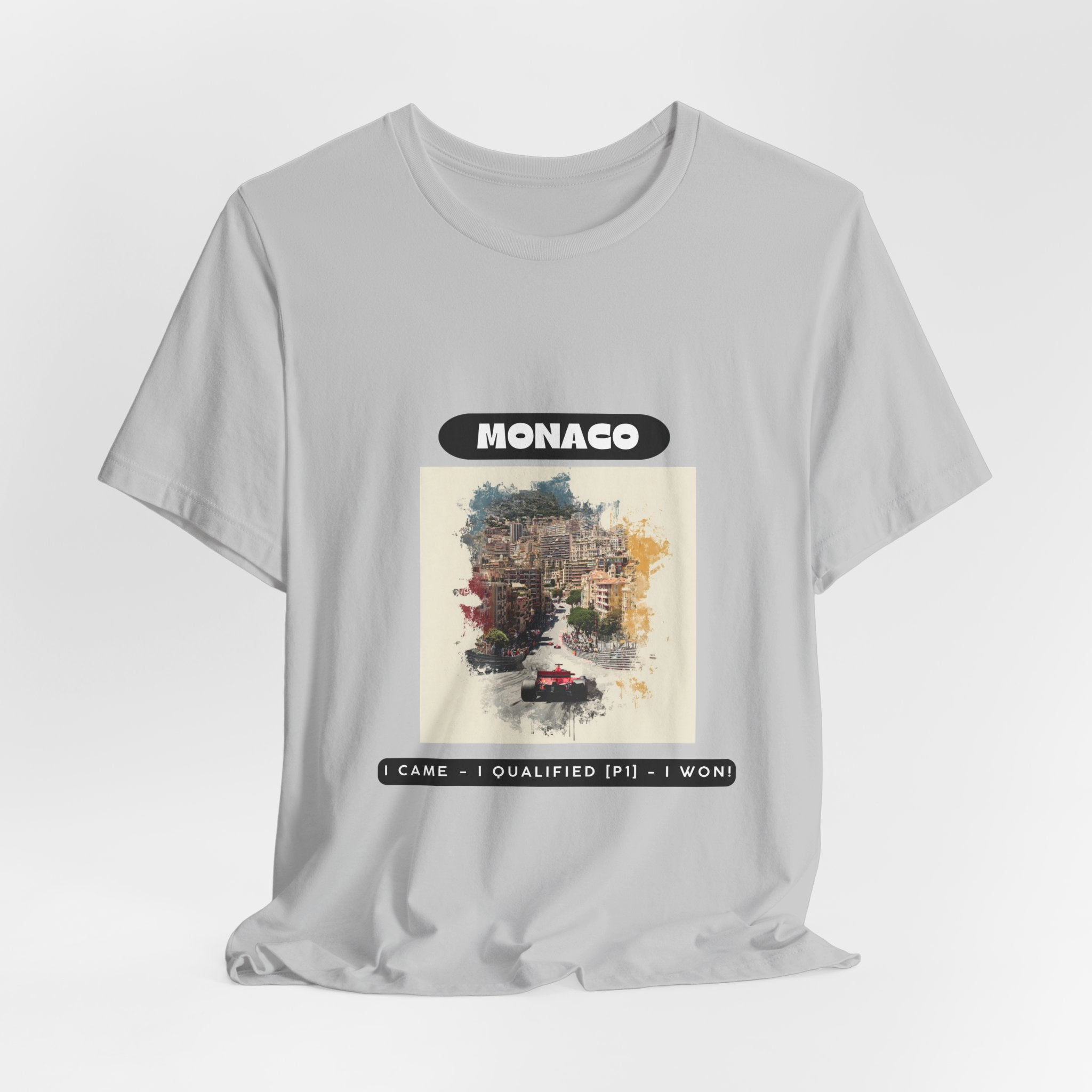 Monaco Racing Tee — Vintage Grand Prix Graphic Short Sleeve Shirt
