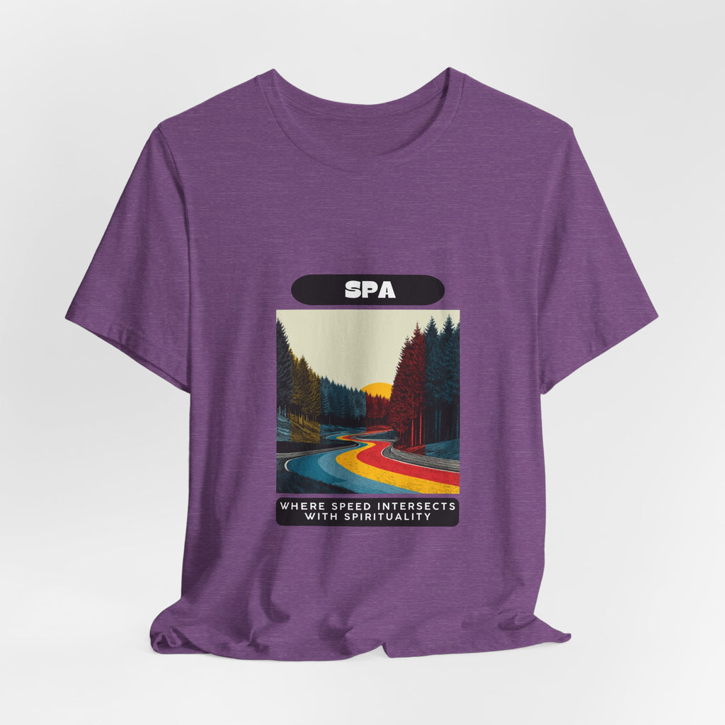 Spa Grand Prix T-Shirt | Where Speed Intersects With Spirituality | Classic Tee