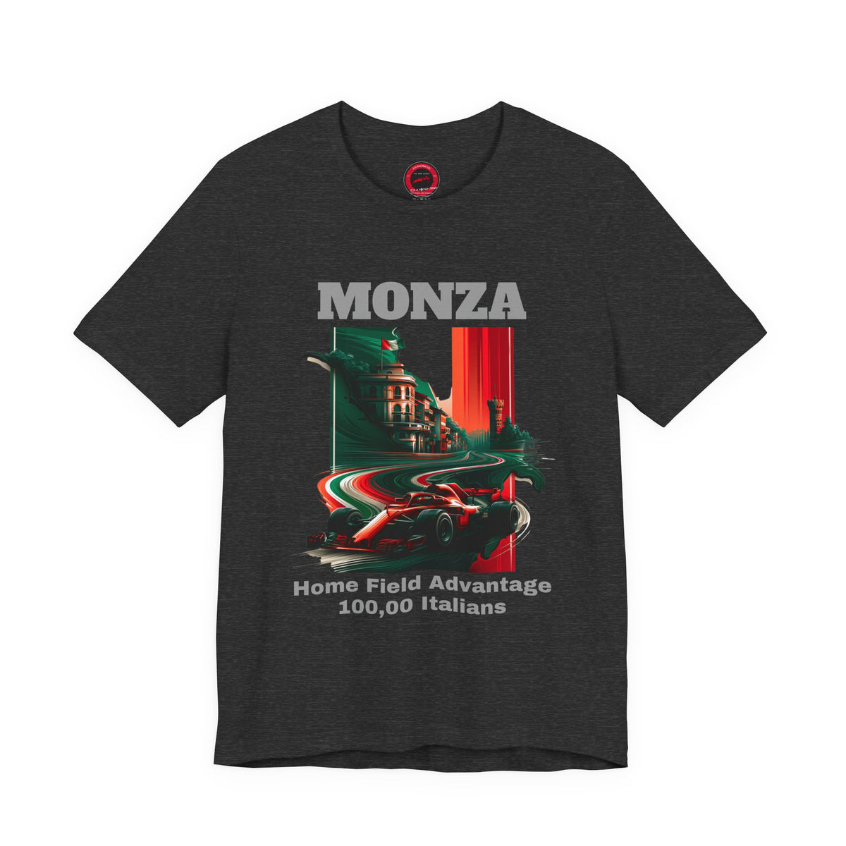 Monza Grand Prix T-Shirt | Home Field Advantage - 100,000 Italians - Light-Weight Classic Tee (Female Fit)
