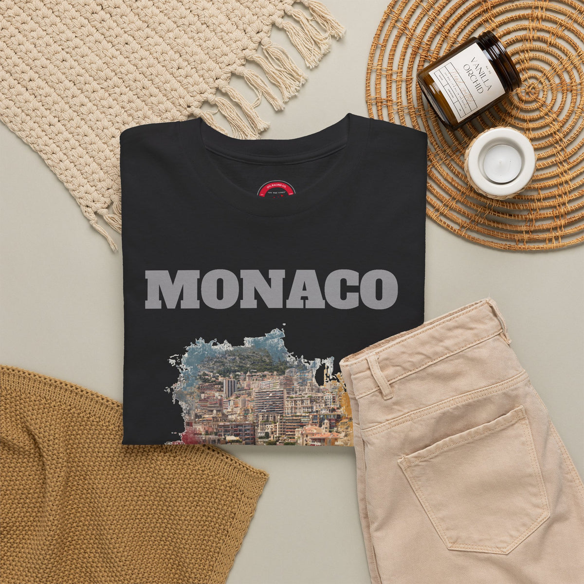 Monaco “Overtaking Not Included” Travel T-Shirt