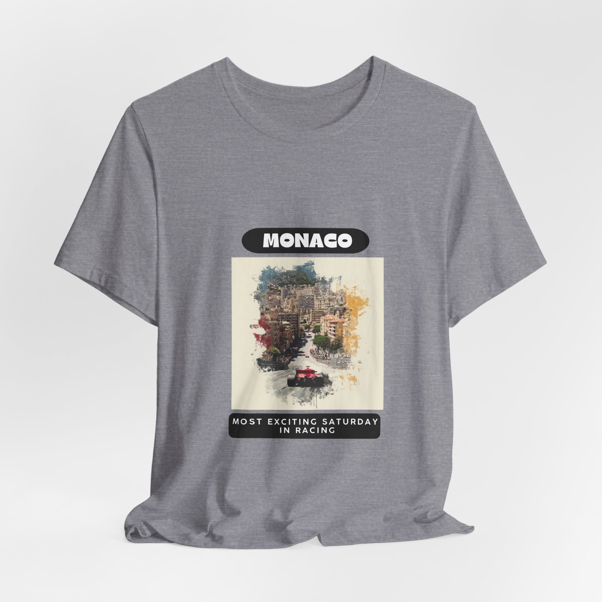 Monaco Grand Prix T-Shirt | Most Exciting Saturday in Racing | Classic Tee
