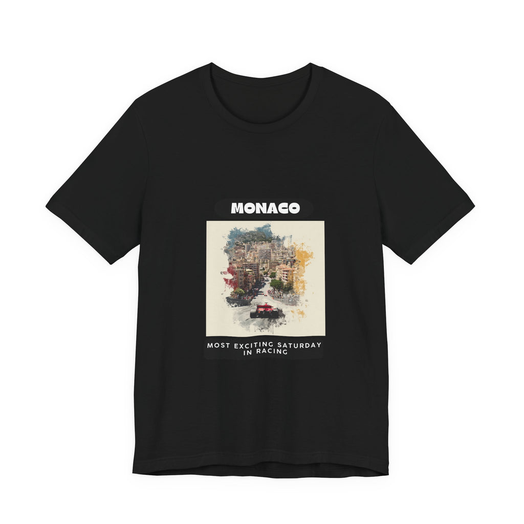 Monaco Grand Prix T-Shirt | Most Exciting Saturday in Racing | Classic Tee
