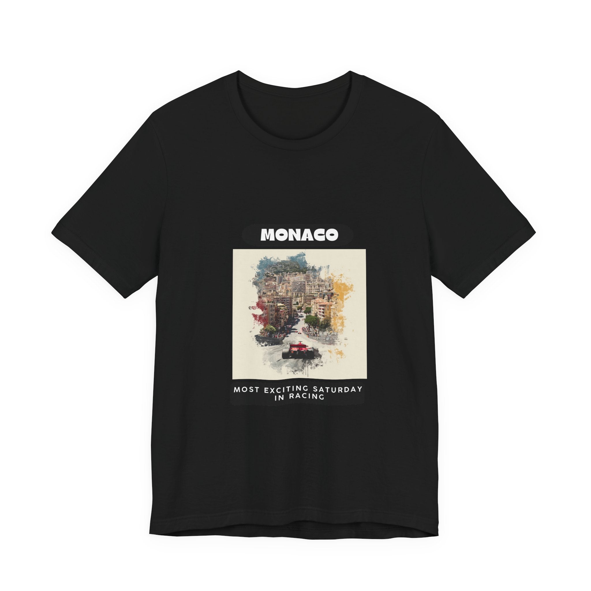 Monaco Grand Prix T-Shirt | Most Exciting Saturday in Racing | Classic Tee