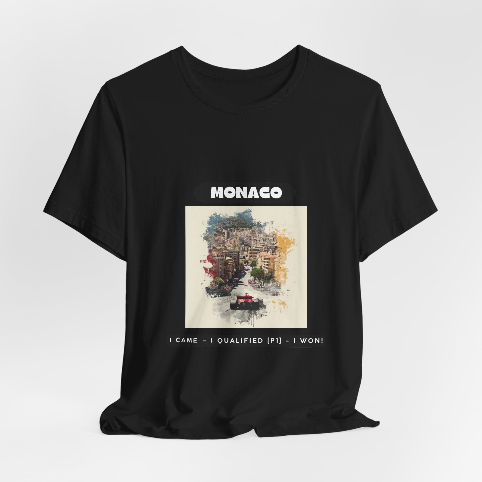 Monaco Racing Tee — Vintage Grand Prix Graphic Short Sleeve Shirt