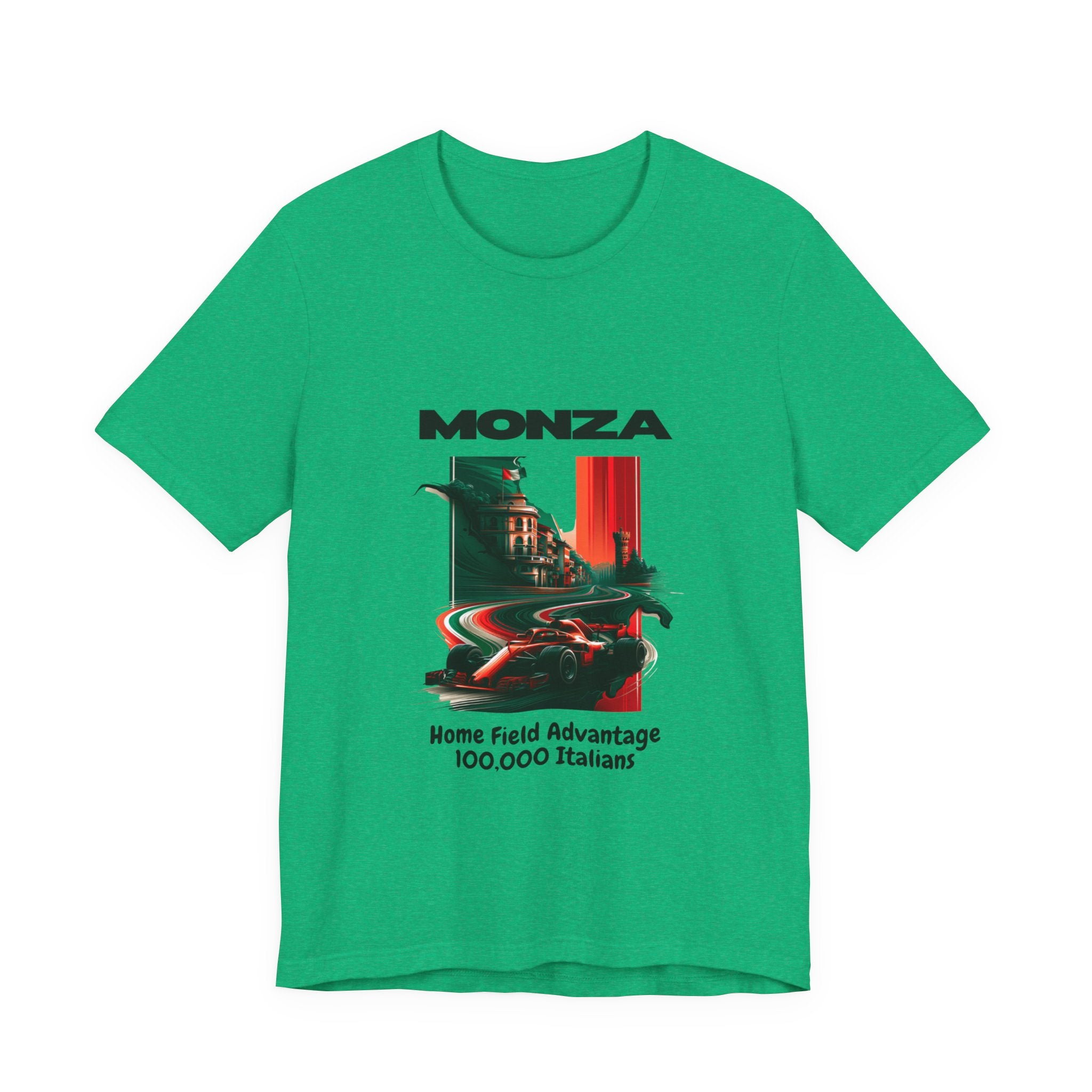 Monza Grand Prix T-Shirt | Home Field Advantage - 100,000 Italians | Multiple Colors - LIGHTWEIGHT Classic Tee