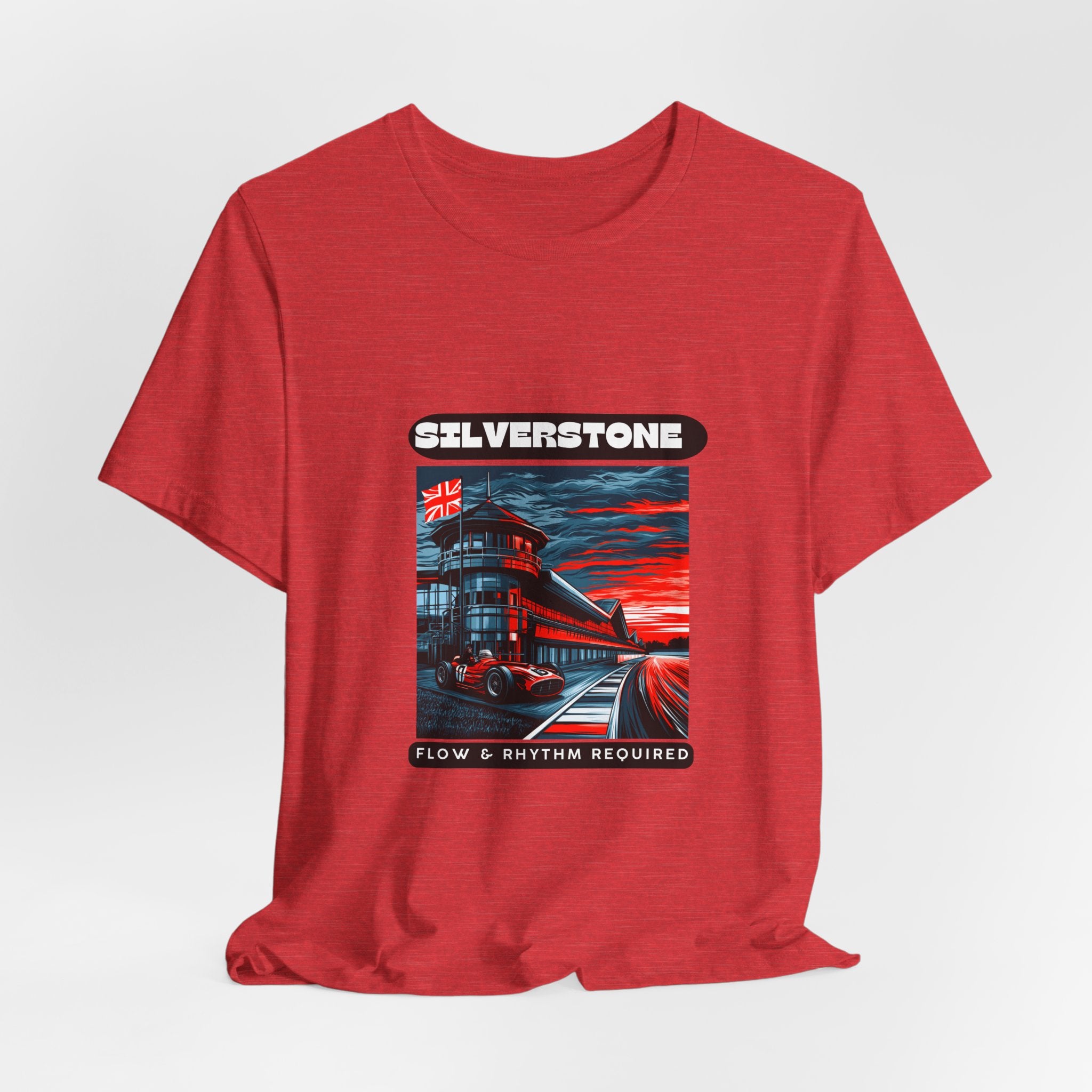 Silverstone Grand Prix T-Shirt | Rhythm & Flow Required | Classic Tee