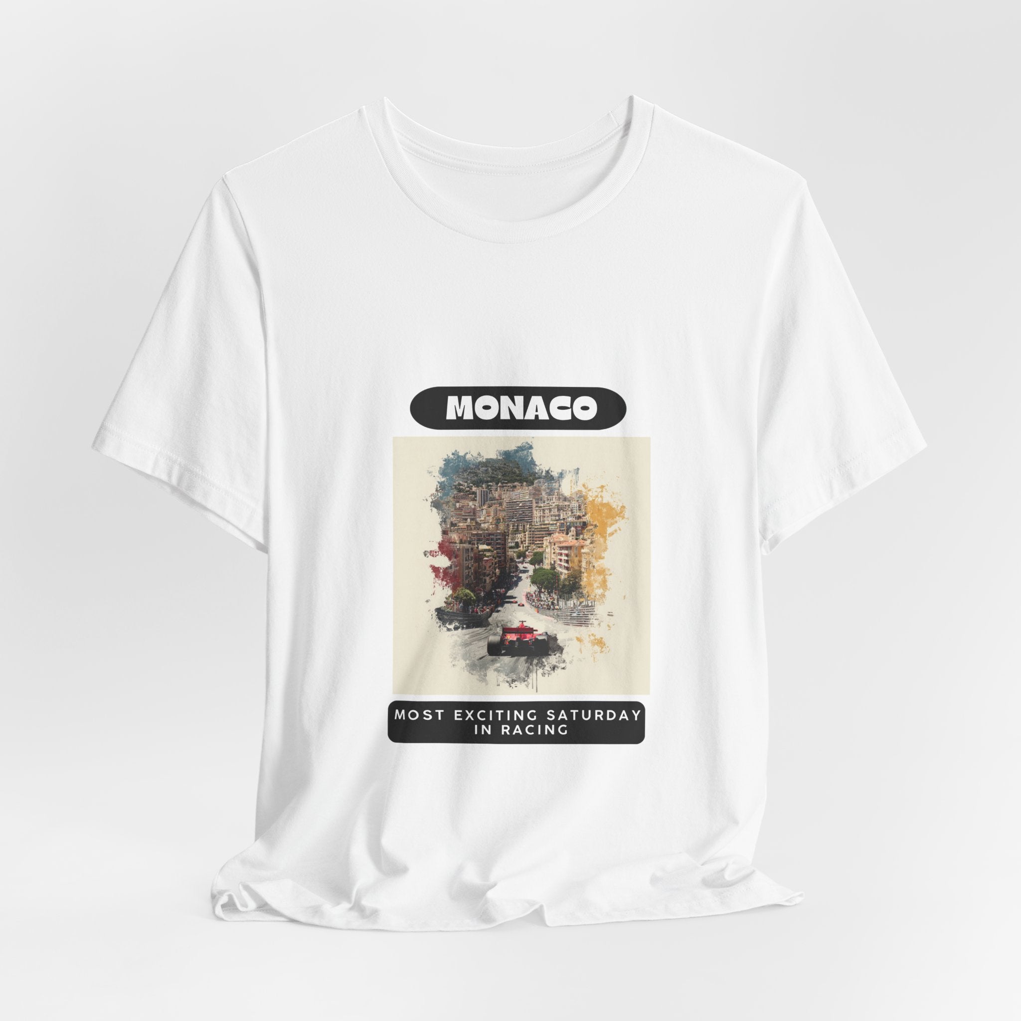 Monaco Grand Prix T-Shirt | Most Exciting Saturday in Racing | Classic Tee