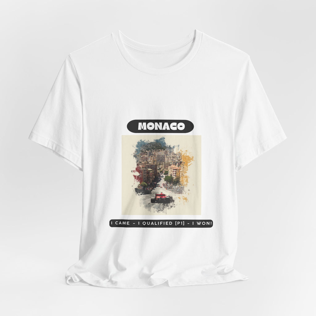 Monaco Racing Tee — Vintage Grand Prix Graphic Short Sleeve Shirt